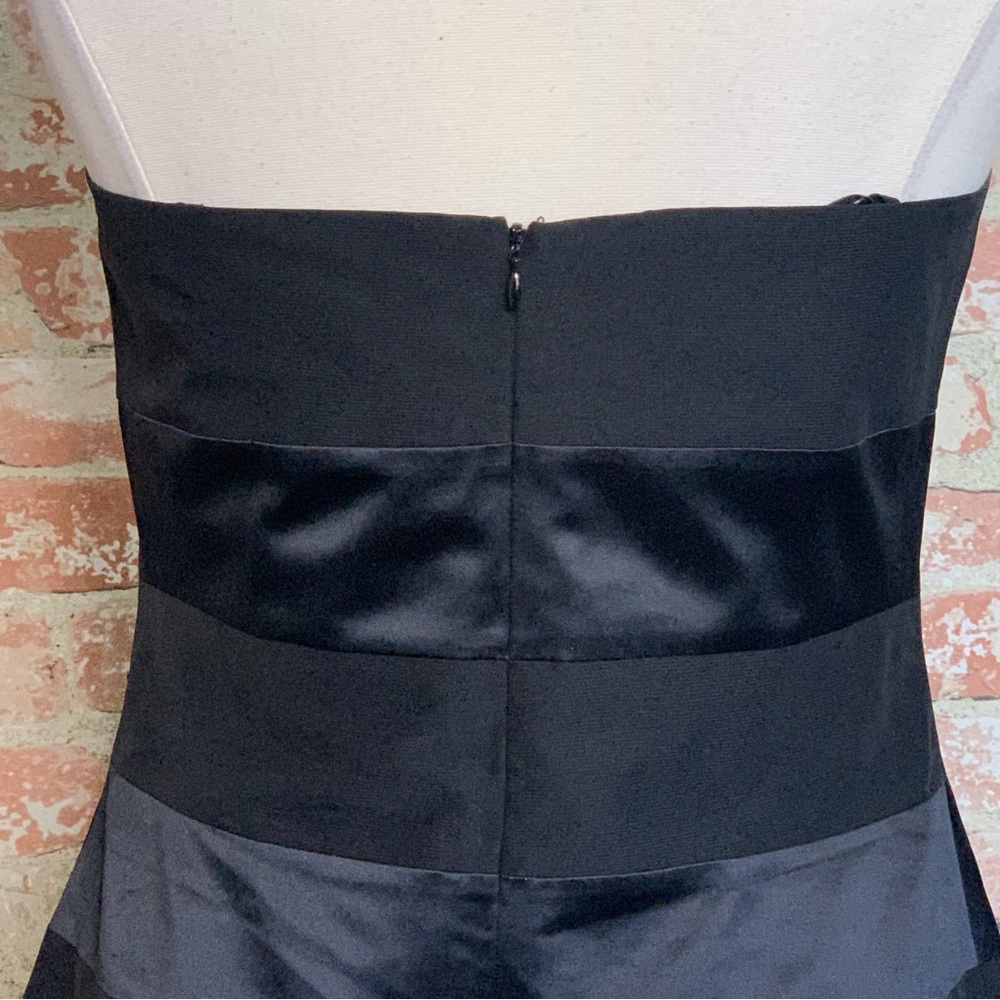 LAUNDRY BY DESIGN Dress Black Strapless NWT Size 12 Cocktail Formal - Picture 8 of 10